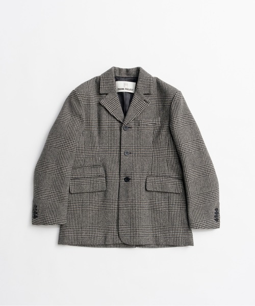 PRANK PROJECT(プランクプロジェクト)の「【2026Autumn Pre-Order】クラシックツイードオーバージャケットコート / Classic Tweed Oversized Jacket Coat(チェスターコート・レディース・マルチ/ブラック/カーキ・FREE)」の22枚目の写真