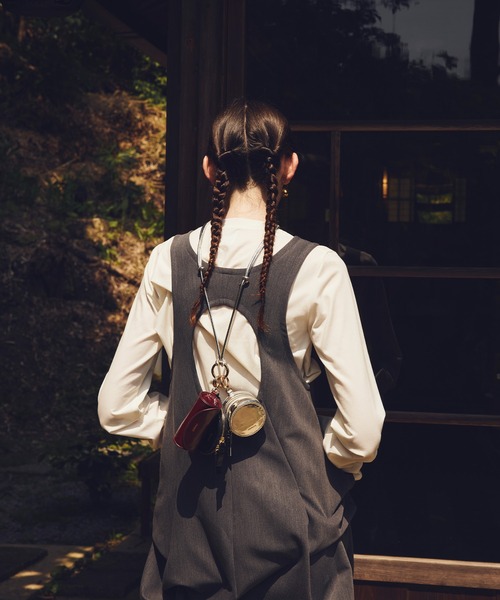 OMMO(オーエムエムオー)の「TUCK DRAPE OP(ワンピース・レディース・ブラック/グレー・38/36)」の22枚目の写真