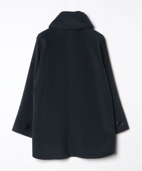 K.T KIYOKO TAKASE(キヨコタカセ)の「〔 TALLサイズ 〕 アンゴラウール Aラインショートコート(その他アウター・レディース・グリーン・15号)」の2枚目の写真
