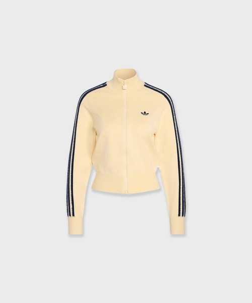 adidas（アディダス）の「adidas/ ORI KNITTED FIREBIRD T /KP925，KS6797，KS7366，KW2588 秋服 冬服（ジャージ・レディース・アイボリー/ブラック・XS/S/M/L）」の2枚目の写真