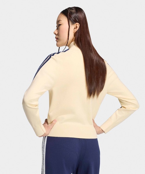 adidas（アディダス）の「adidas/ ORI KNITTED FIREBIRD T /KP925，KS6797，KS7366，KW2588 秋服 冬服（ジャージ・レディース・アイボリー/ブラック・XS/S/M/L）」の11枚目の写真