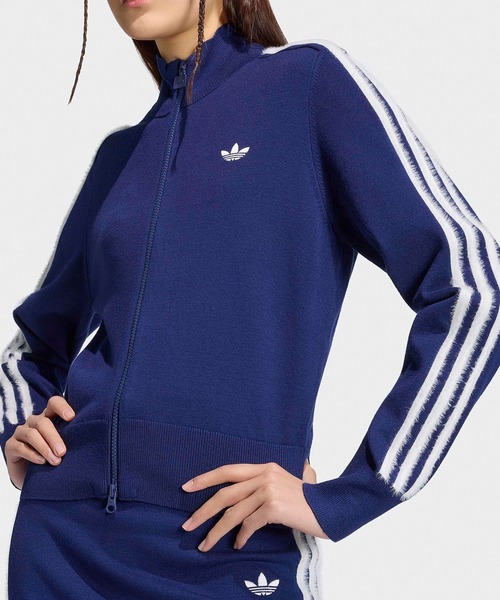 adidas（アディダス）の「adidas/ ORI KNITTED FIREBIRD T /KP925，KS6797，KS7366，KW2588 秋服 冬服（ジャージ・レディース・アイボリー/ブラック・XS/S/M/L）」の18枚目の写真