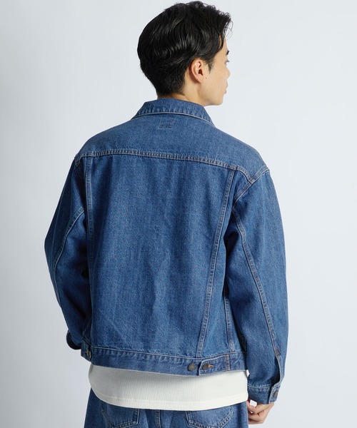 LANVIN en Bleu(ランバンオンブルー)の「セットアップ対応 デニムトラッカージャケット(デニムジャケット・メンズ・インディゴブルー・46/48/50/52)」の5枚目の写真