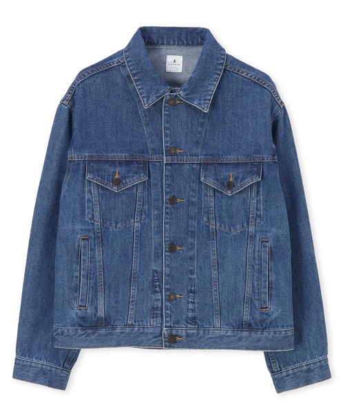 LANVIN en Bleu(ランバンオンブルー)の「セットアップ対応 デニムトラッカージャケット(デニムジャケット・メンズ・インディゴブルー・46/48/50/52)」の6枚目の写真