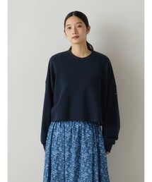 MidiUmi ショートスウェットプルオーバー