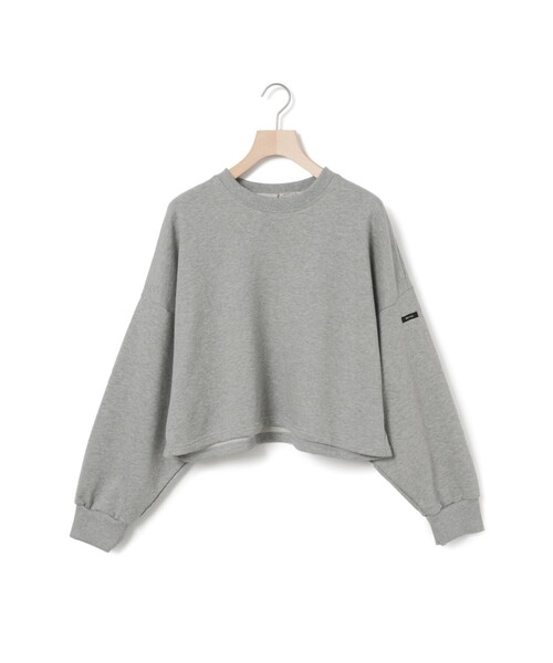 MidiUmi(ミディウミ)の「MidiUmi ショートスウェットプルオーバー(Tシャツ/カットソー・レディース・ブラウン/グレー/イエロー/ネイビー・FREE)」の2枚目の写真