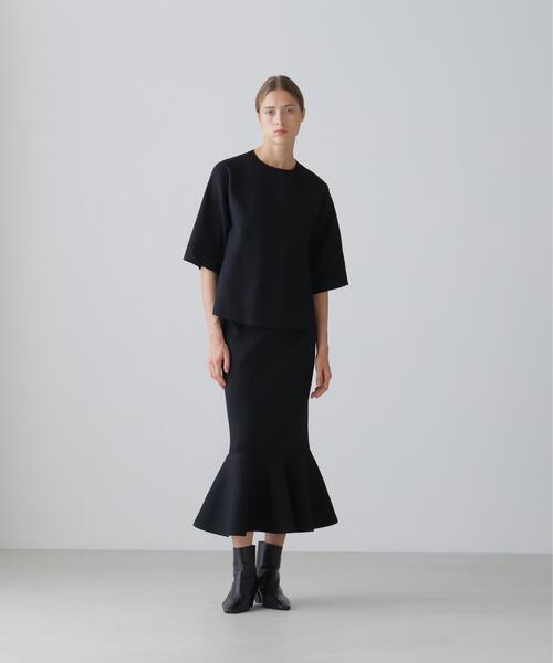 ADORE(アドーア)の「◆エアーストレッチトップス(ニット/セーター・レディース・ホワイト/ブラック/レッド・38)」の14枚目の写真