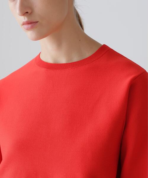 ADORE(アドーア)の「◆エアーストレッチトップス(ニット/セーター・レディース・ホワイト/ブラック/レッド・38)」の19枚目の写真