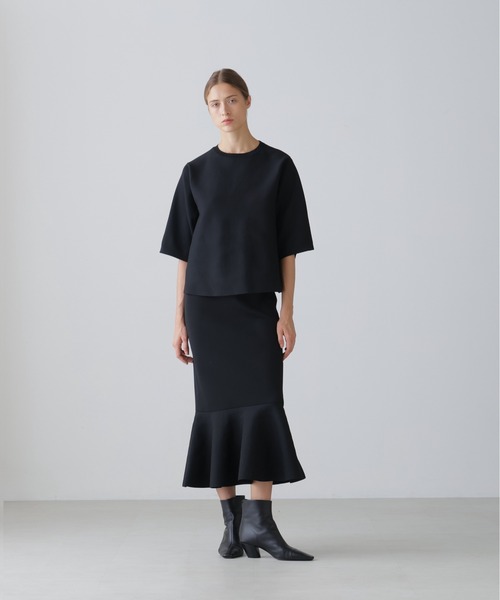 ADORE(アドーア)の「◆エアーストレッチトップス(ニット/セーター・レディース・ホワイト/ブラック/レッド・38)」の12枚目の写真