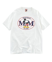 【USED】90’s Mickey “Disneyland MM” キャラクター Tシャツ USA製