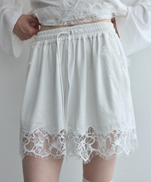 JOSE MOON | LACE DOCKING SHORT PANTS/レースドッキングショートパンツ(その他パンツ)