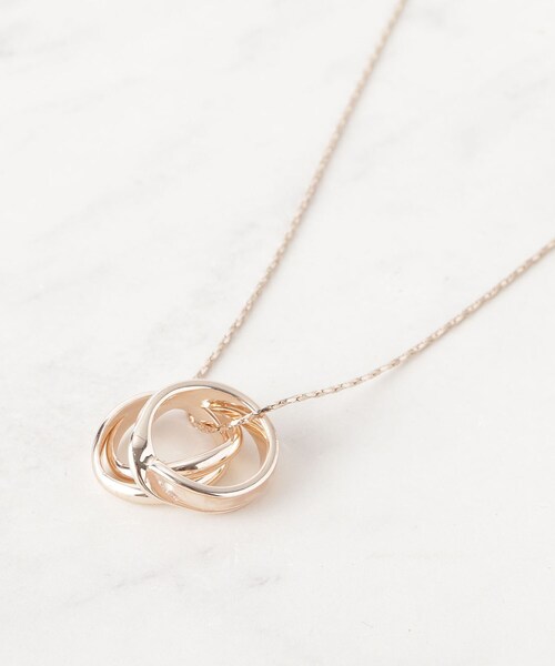 SHOO・LA・RUE(シューラルー)の「【2WAY】エポリングネックレス(ネックレス・レディース・ピンクゴールド/シルバー/ゴールド・00)」の5枚目の写真