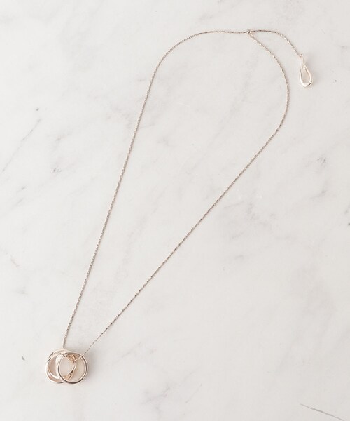 SHOO・LA・RUE(シューラルー)の「【2WAY】エポリングネックレス(ネックレス・レディース・ピンクゴールド/シルバー/ゴールド・00)」の6枚目の写真