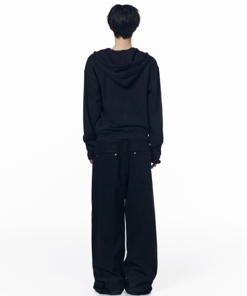AAKAM(アーカム)の「Glazed Wax Denim Pants (Black)(デニムパンツ・レディース・その他・1/2/0)」の11枚目の写真