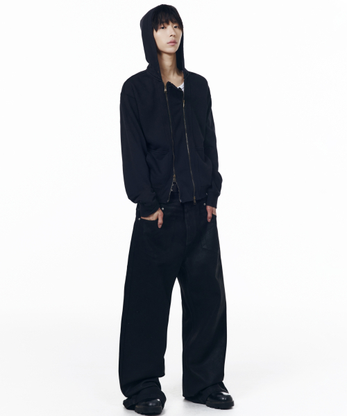 AAKAM(アーカム)の「Glazed Wax Denim Pants (Black)(デニムパンツ・レディース・その他・1/2/0)」の12枚目の写真