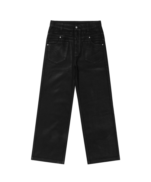 AAKAM(アーカム)の「Glazed Wax Denim Pants (Black)(デニムパンツ・レディース・その他・1/2/0)」の16枚目の写真