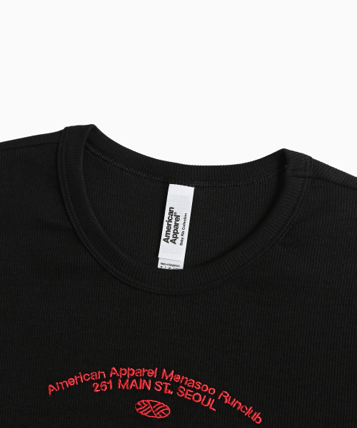 MENASOO(ミナス)の「MNS x American apparel 261 Crop Long-Sleeves_Black(Tシャツ/カットソー・レディース・ブラック・SMALL/MEDIUM)」の13枚目の写真