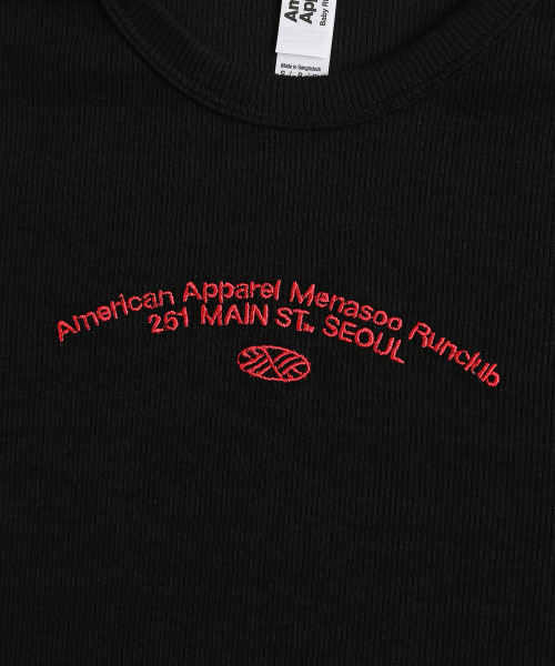 MENASOO(ミナス)の「MNS x American apparel 261 Crop Long-Sleeves_Black(Tシャツ/カットソー・レディース・ブラック・SMALL/MEDIUM)」の14枚目の写真