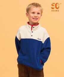 こども ビームス（コドモビームス）の「【別注】frostline / フリース プルオーバー 2026FW（100～150cm）レトロアウトドア  ハーフスナップ  通園 通学（その他トップス）」