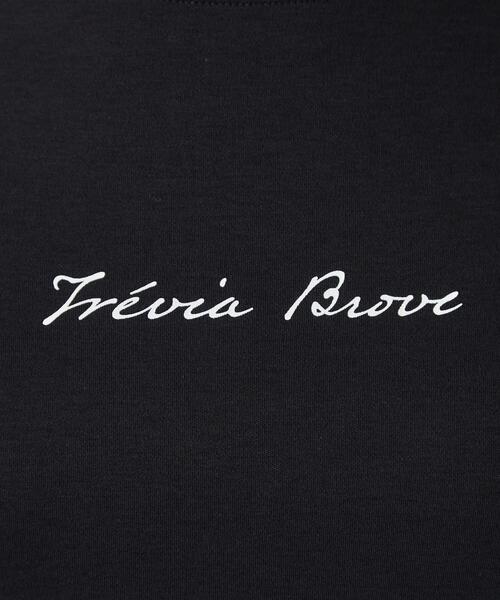 SHOO・LA・RUE(シューラルー)の「【UV/S-LL/洗濯機可】大人上品 ロゴプリントロンT(Tシャツ/カットソー・レディース・ダークブラウン系/ライトグレー系1/ブラック系1/ホワイト系1・04/03/02/01)」の12枚目の写真