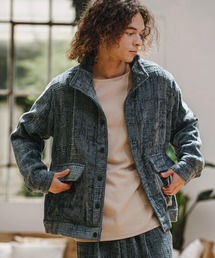 CAMBIO（カンビオ）の「mj11948-ツイードライクスタンドジャケット(BP-BFA0147)（その他アウター）」