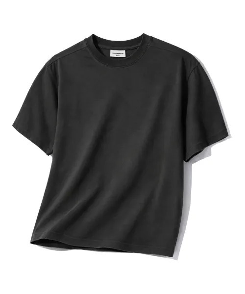 F.ILLUMINATE(フィルミネイト)の「デイリー レギュラー クロップド マッスルTシャツ-3Color(Tシャツ/カットソー・レディース・ホワイト/ブラック/グレー・SMALL/LARGE/MEDIUM/X-LARGE)」の1枚目の写真