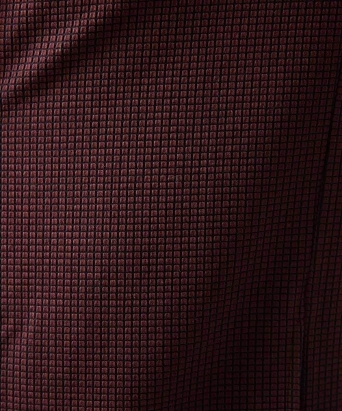 MICHEL KLEIN HOMME   （ミッシェルクランオム）の「《日本製》ブロックショールカラーカーディガン（カーディガン/ボレロ・メンズ・パープル/ネイビー/アイボリー・MEDIUM/LARGE/X-LARGE）」の6枚目の写真