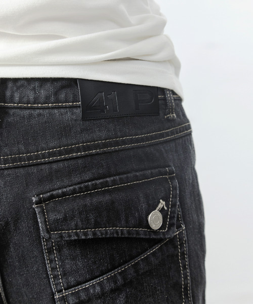 41PRAY(サイルプレイ)の「マルチパネルデニムパンツ / ブラック(デニムパンツ・レディース・その他・MEDIUM/LARGE/SMALL)」の3枚目の写真