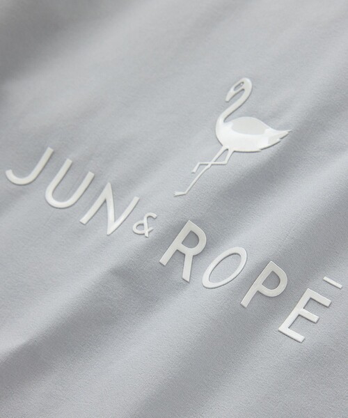 JUN&ROPE'（ジュンアンドロペ）の「ライトウェイトタフタ撥水ブルゾン/防風・撥水（ブルゾン・レディース・グレー/ホワイト/ブラック・M/S/L）」の19枚目の写真