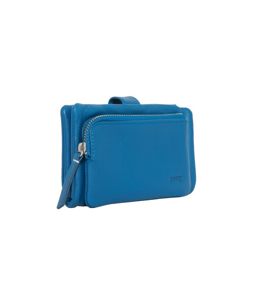 CAMPER Soft Leather カンペール二つ折り財布　ブルー&イエロー カンペール] SOFT LEATHER 財布（財布）｜CAMPER（カンペール）の