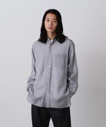 YLEVE / ACETATE CUPRA STRIPE SHIRT