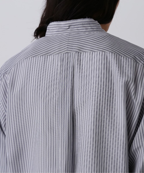 YLEVE(イレーヴ)の「YLEVE / ACETATE CUPRA STRIPE SHIRT(シャツ/ブラウス・メンズ・ブラック系その他・3/4)」の7枚目の写真
