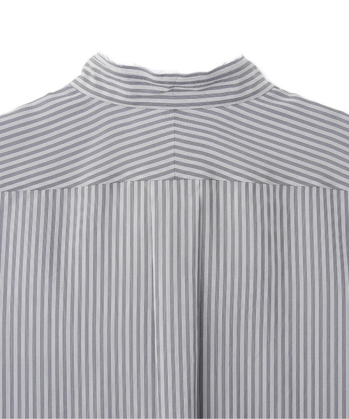 YLEVE(イレーヴ)の「YLEVE / ACETATE CUPRA STRIPE SHIRT(シャツ/ブラウス・メンズ・ブラック系その他・3/4)」の14枚目の写真