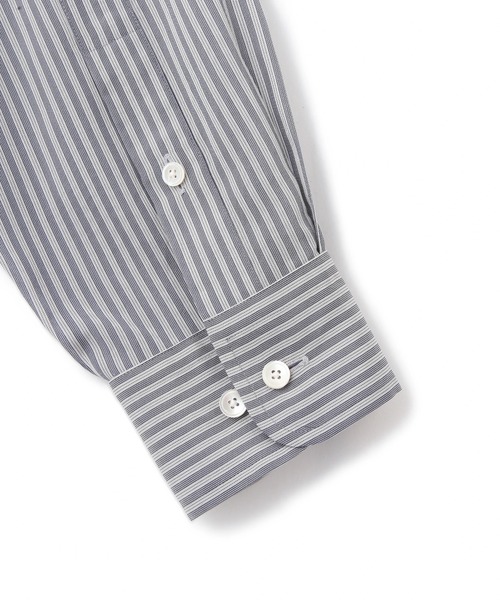 YLEVE(イレーヴ)の「YLEVE / ACETATE CUPRA STRIPE SHIRT(シャツ/ブラウス・メンズ・ブラック系その他・3/4)」の15枚目の写真