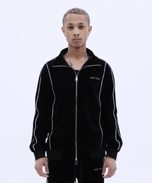 LAST NEST/ラストネスト/Velvet Track Jacket / Black