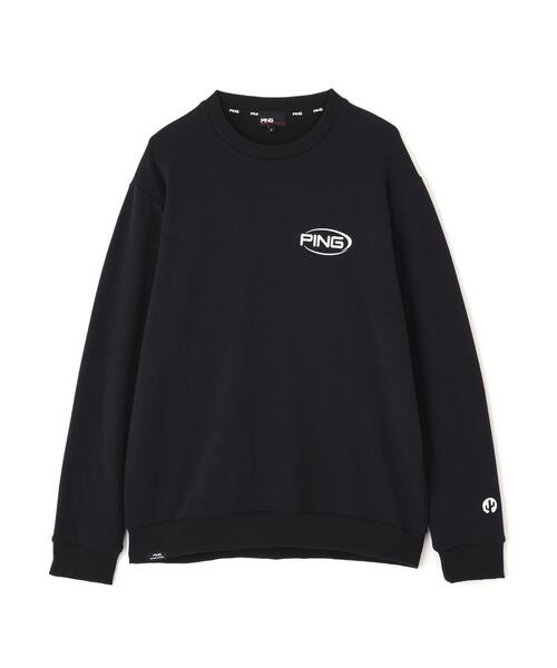 PING（ピン）の「［PING APPAREL］［吸水速乾・UVケア］10カラーMr.PINGダンシングロゴクルーネックプルオーバー (MENS)（スウェット・メンズ・ブラック/ホワイト/ブルー/ゴールド/ブラウン/シルバー/オレンジ/ワイン/グリーン/レッド・M/L/LL1/LL）」の19枚目の写真