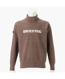 BRIEFING（ブリーフィング）の「【BRIEFING公式】MEN’S AIRY YARN KNIT TURTLENECK（ニット/タートルネック/ゴルフ/ゴルフウェア）（Tシャツ/カットソー）」