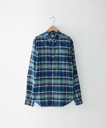 Steven Alan | ＜Steven Alan＞ COTTON SILK CHECK SINGLENEEDLE BD/ｼｬﾂ(シャツ/ブラウス)