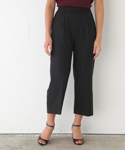 SLY（スライ）の「EASY PT（その他パンツ・レディース・ベージュ/ネイビー系/ブラック・2/1）」の2枚目の写真