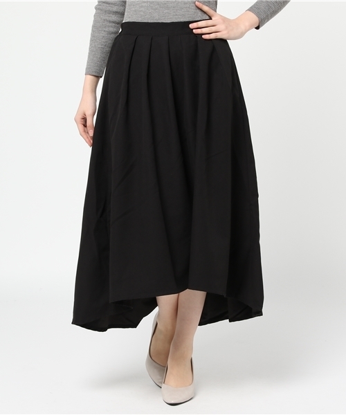 VENCEEXCHANGE（ヴァンスエクスチェンジ）の「ソフトスェードイレヘムスカート                  （スカート・レディース・ボルドー/ピンク/ブルー/ブラック・MEDIUM）」の13枚目の写真