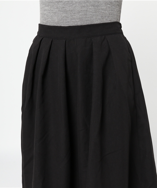 VENCEEXCHANGE（ヴァンスエクスチェンジ）の「ソフトスェードイレヘムスカート                  （スカート・レディース・ボルドー/ピンク/ブルー/ブラック・MEDIUM）」の8枚目の写真