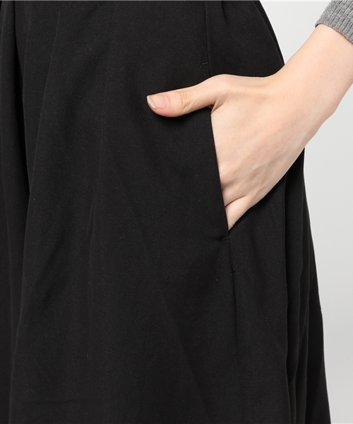 VENCEEXCHANGE（ヴァンスエクスチェンジ）の「ソフトスェードイレヘムスカート                  （スカート・レディース・ボルドー/ピンク/ブルー/ブラック・MEDIUM）」の10枚目の写真