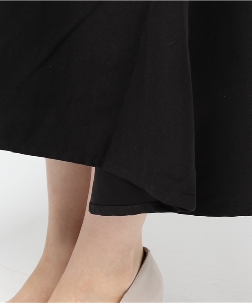 VENCEEXCHANGE（ヴァンスエクスチェンジ）の「ソフトスェードイレヘムスカート                  （スカート・レディース・ボルドー/ピンク/ブルー/ブラック・MEDIUM）」の11枚目の写真