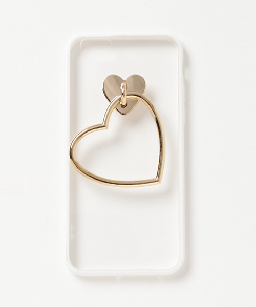 Spinns スピンズ の Iphone6 6s 7対応 ハートリングモバイルケース スマホケース カバー Wear