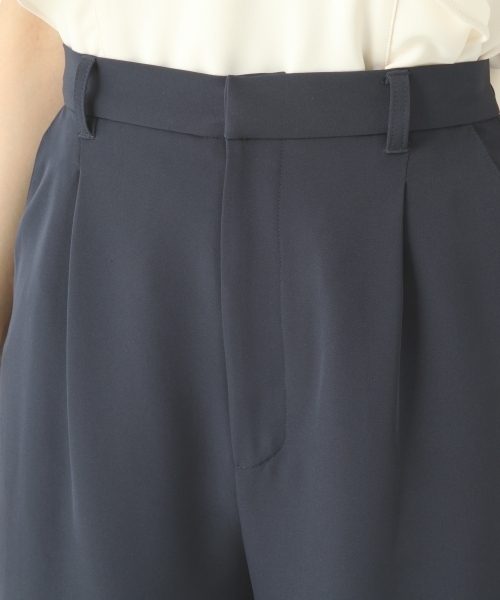 A part by（アパートバイ）の「【結婚式にも】P/フリルブラウス*ワイドパンツセットアップ 752330 （サロペット/オーバーオール・レディース・ボルドー/ネイビー/サックスブルー・MEDIUM/LARGE）」の18枚目の写真