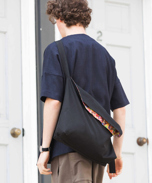 rehacer（レアセル）の「rehacer : Flower Zuda Bag Made in Japan / フラワー ズダバッグ メイドインジャパン（ショルダーバッグ・メンズ・ホワイト/ネイビー/ブラック/グリーン/ベージュ/オレンジ・FREE）」の8枚目の写真