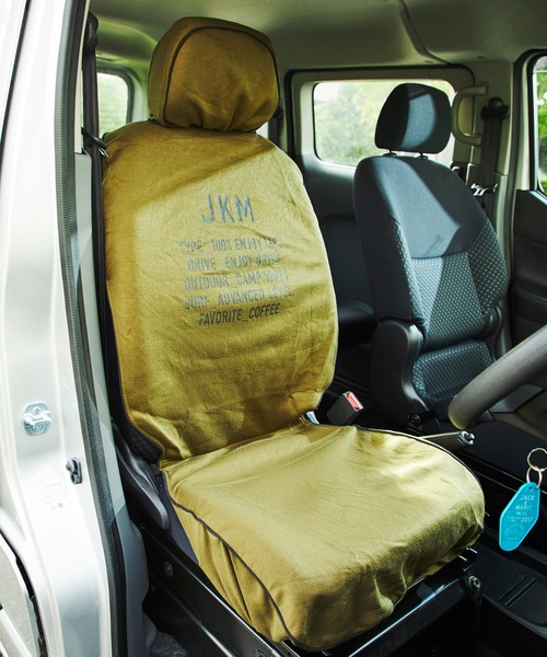 JACK & MARIE（ジャックアンドマリー）の「JKM　シートカバー　フロント　１枚（アウトドアグッズ・レディース・グレー/ブルー/ダークグレー/オリーブドラブ・ONE SIZE）」の17枚目の写真