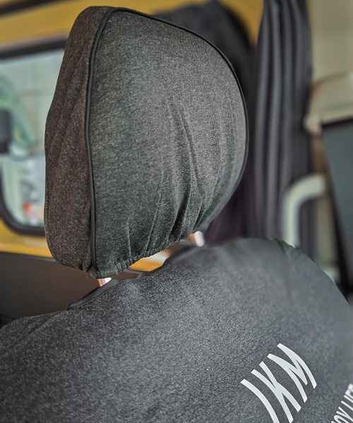 JACK & MARIE（ジャックアンドマリー）の「JKM　シートカバー　フロント　１枚（アウトドアグッズ・レディース・グレー/ブルー/ダークグレー/オリーブドラブ・ONE SIZE）」の12枚目の写真