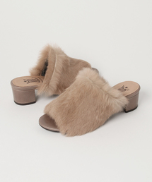 BONTRE | 【BONTRE】ボントレ ラビットファーミュール (サンダル)