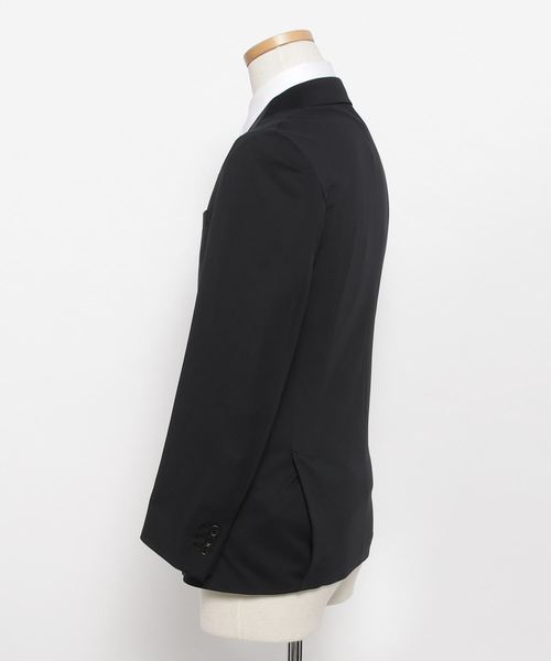 koe（コエ）の「[8サイズ展開・セットアップ対応]ソロテックスジャージスーツ（スーツジャケット・メンズ・グレー/ネイビー/ブラック・S-M/L-XL/M/S/M-L/XL/LL）」の4枚目の写真